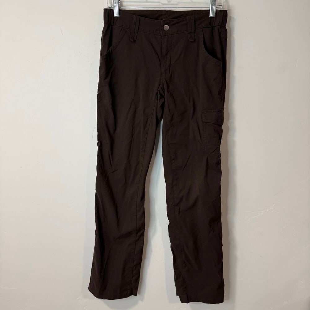 Duluth Trading Co Women's DuluthFlex Dry on the Fly Convertible Pants Brown 4